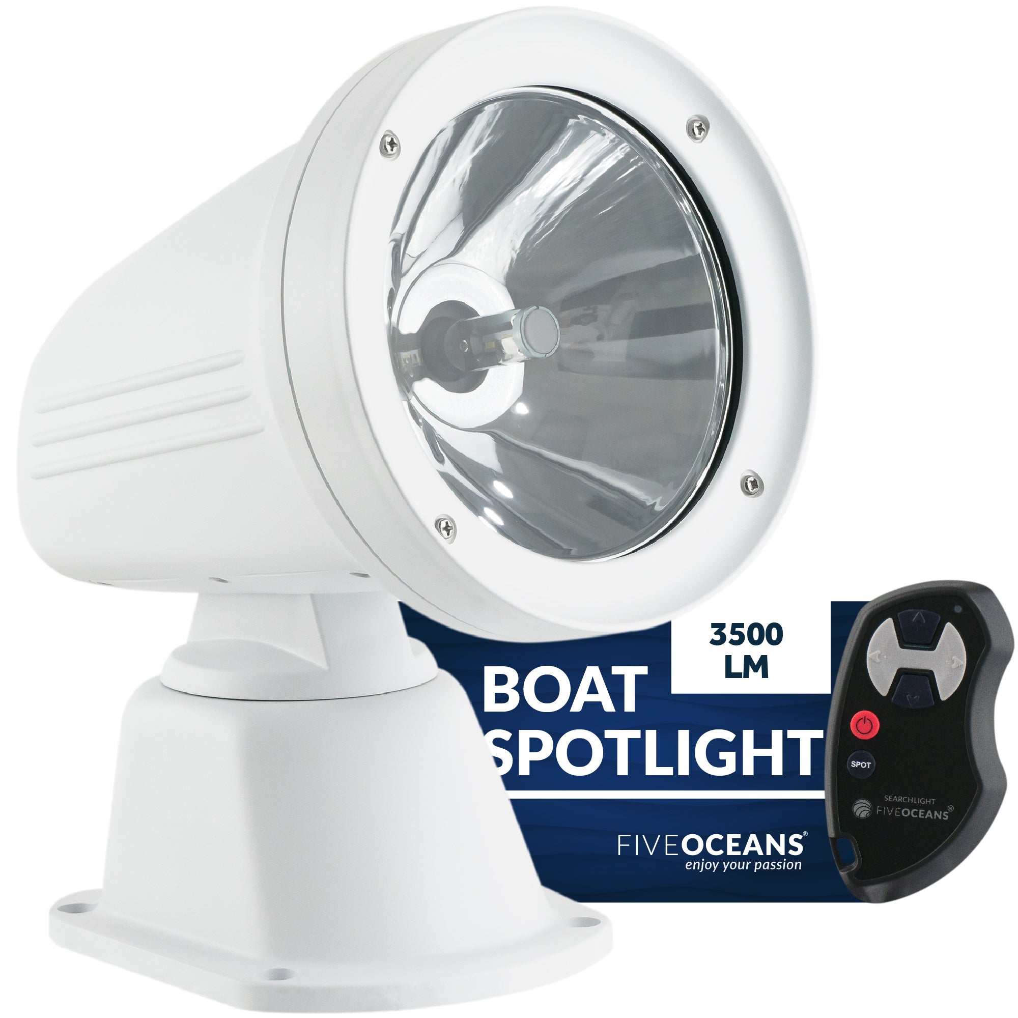 Boat deals search light