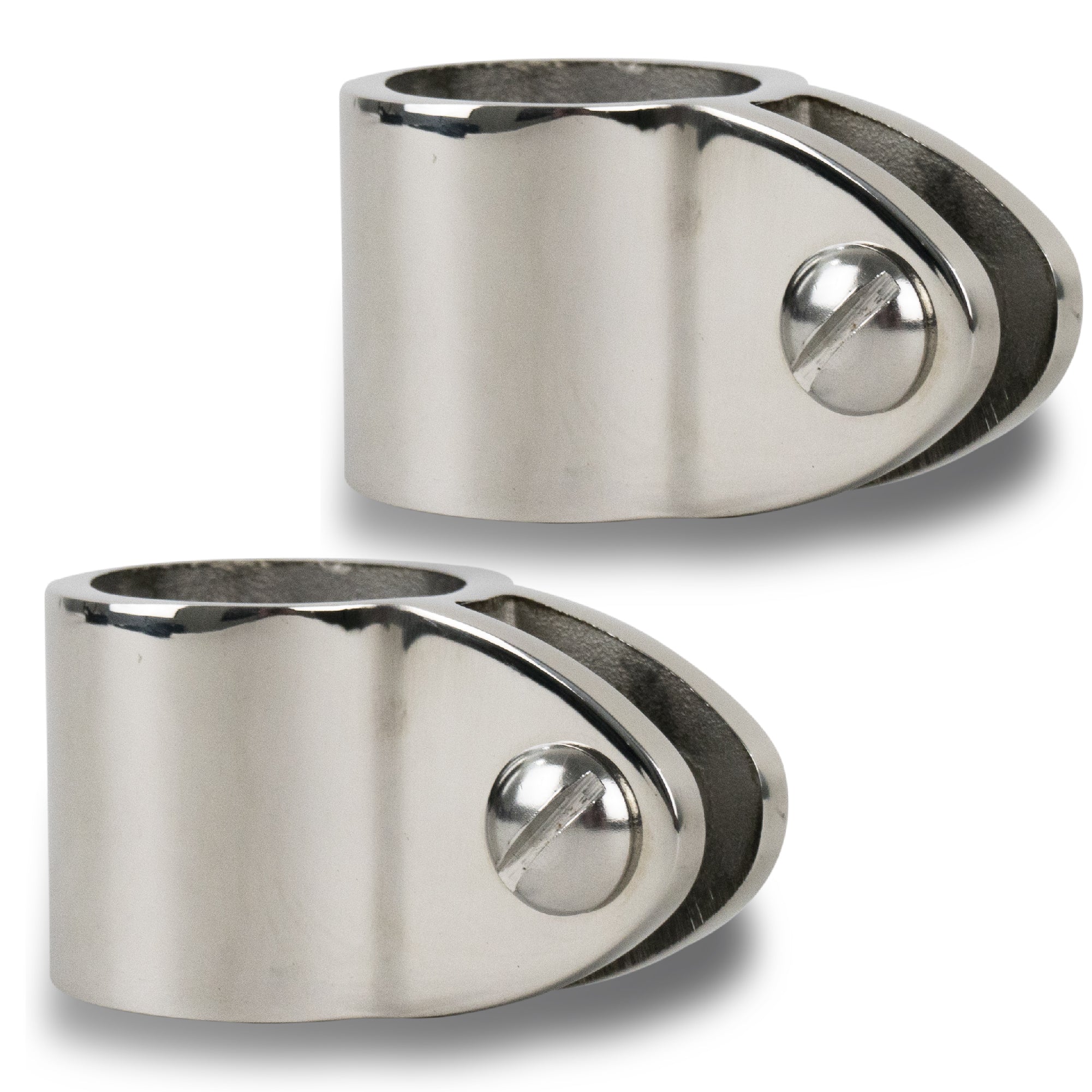 Bimini Top Hardware 1" Jaw Slide, AISI316 Stainless Steel - 2-Pack - FO2959-M2