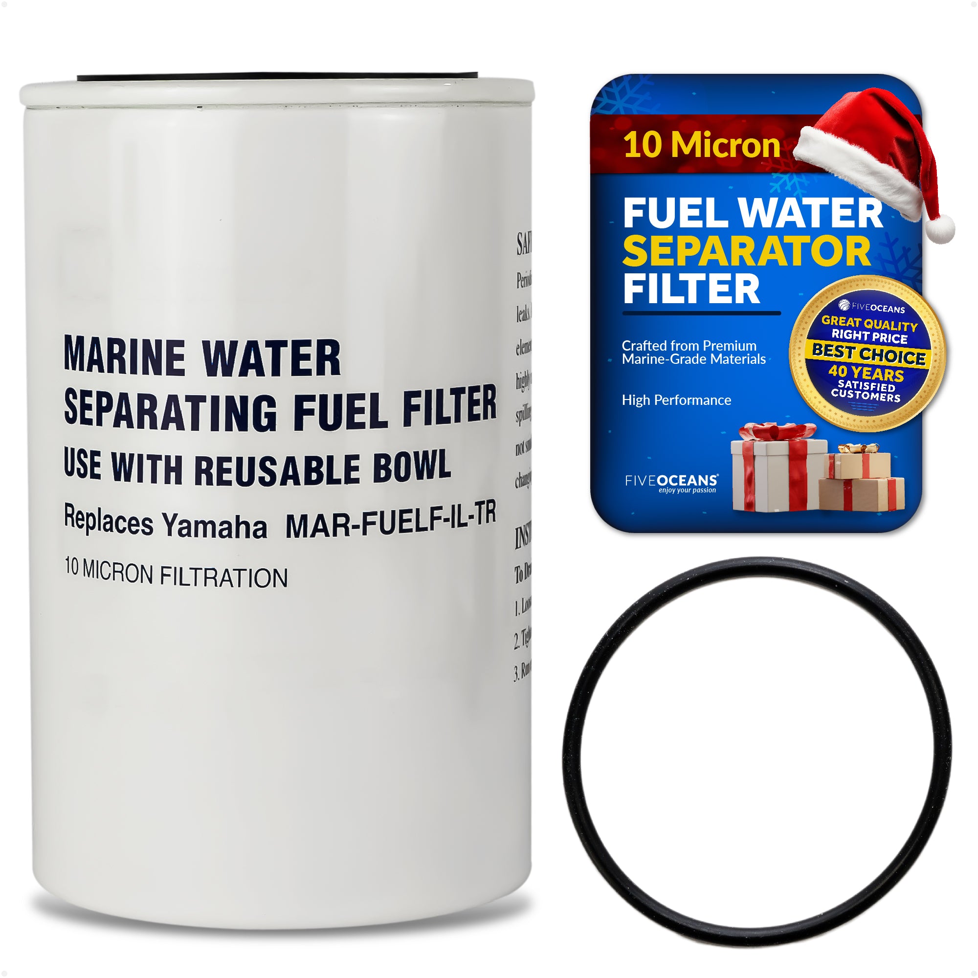 Fuel Water Separator Filter Element for Yamaha MAR-FUELF-IL-TR - FO3670