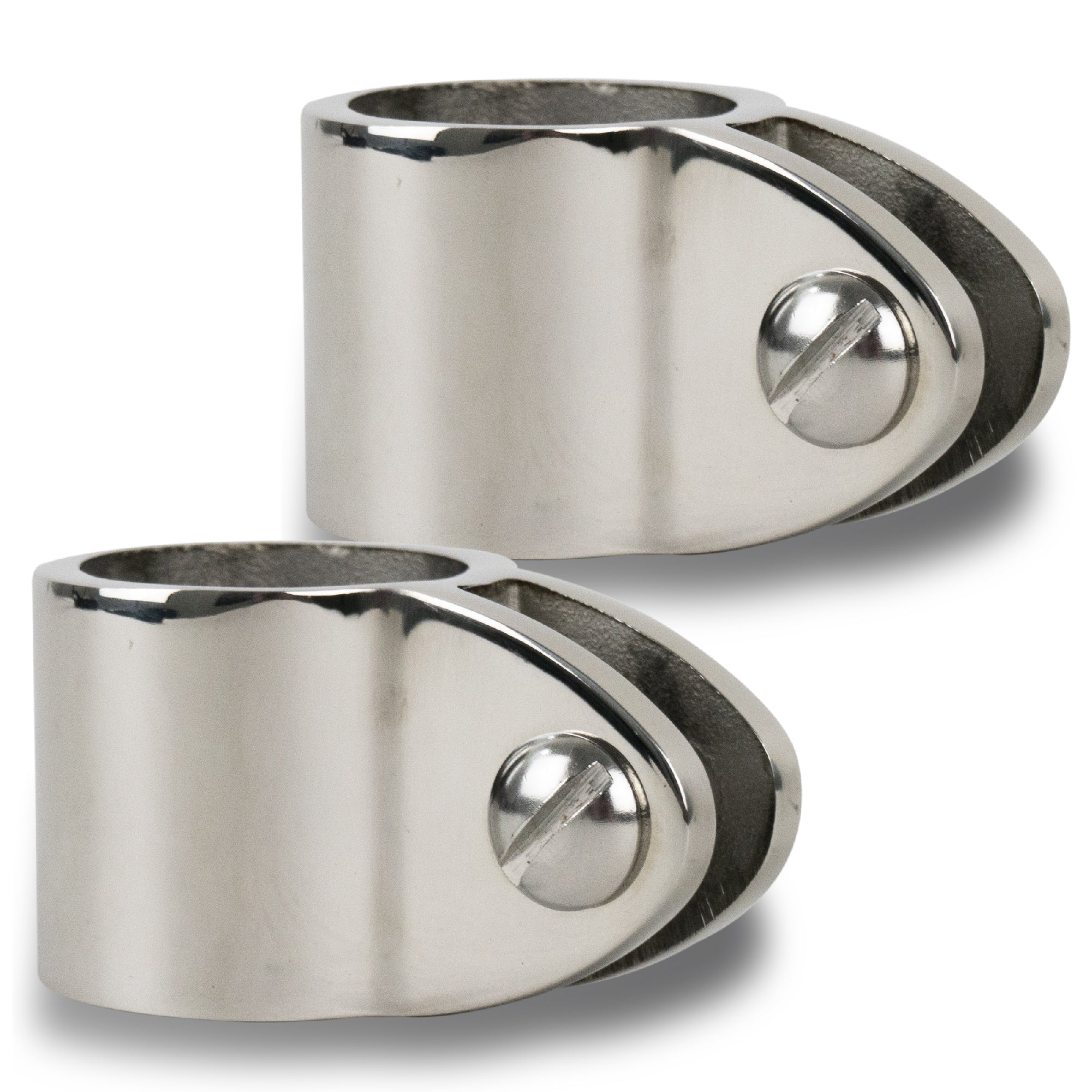 Bimini Top Hardware 7/8" Jaw Slide, AISI316 Stainless Steel - 2-Pack - FO369-M2