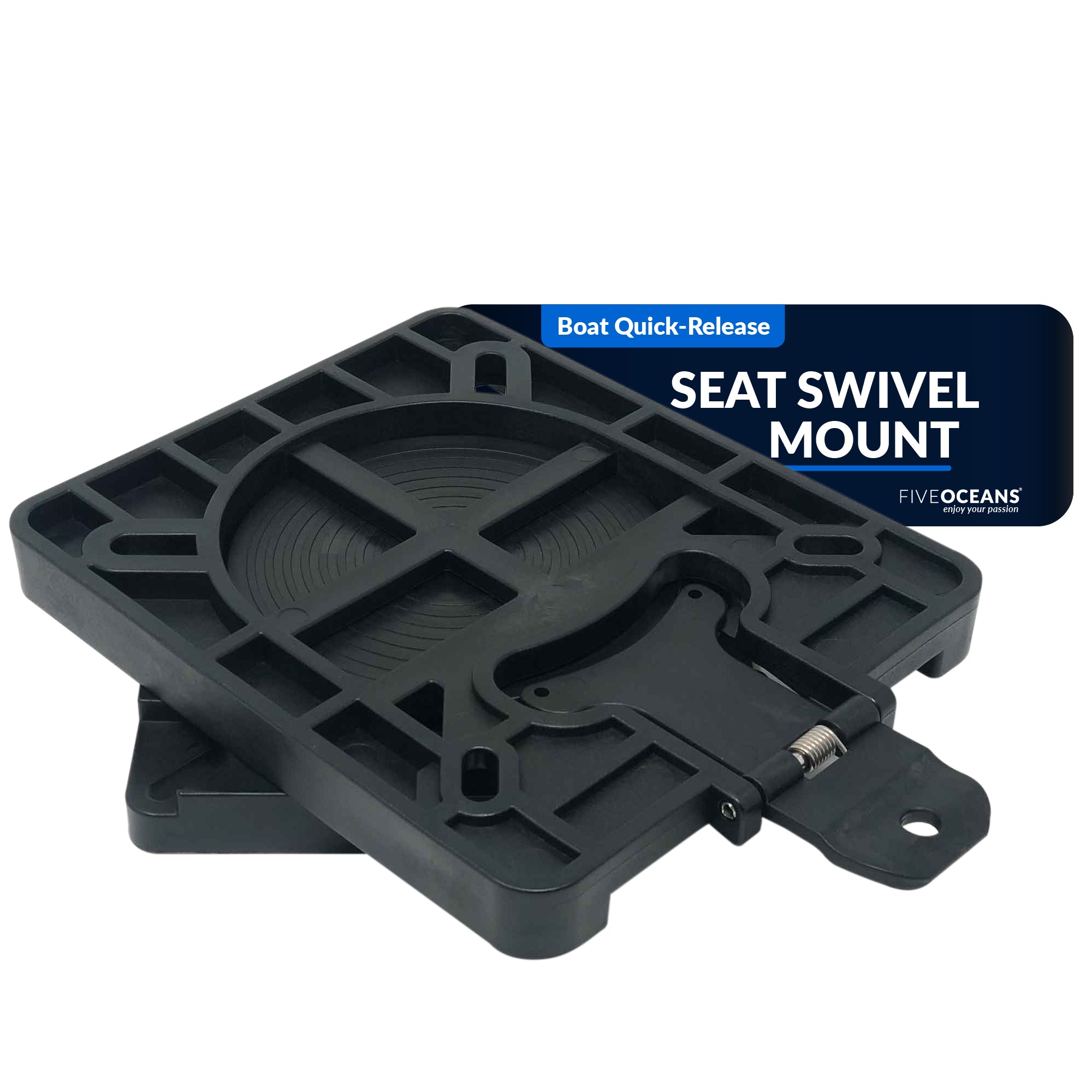 Boat Quick-Release Seat Swivel Mount Removable Bracket - FO3891