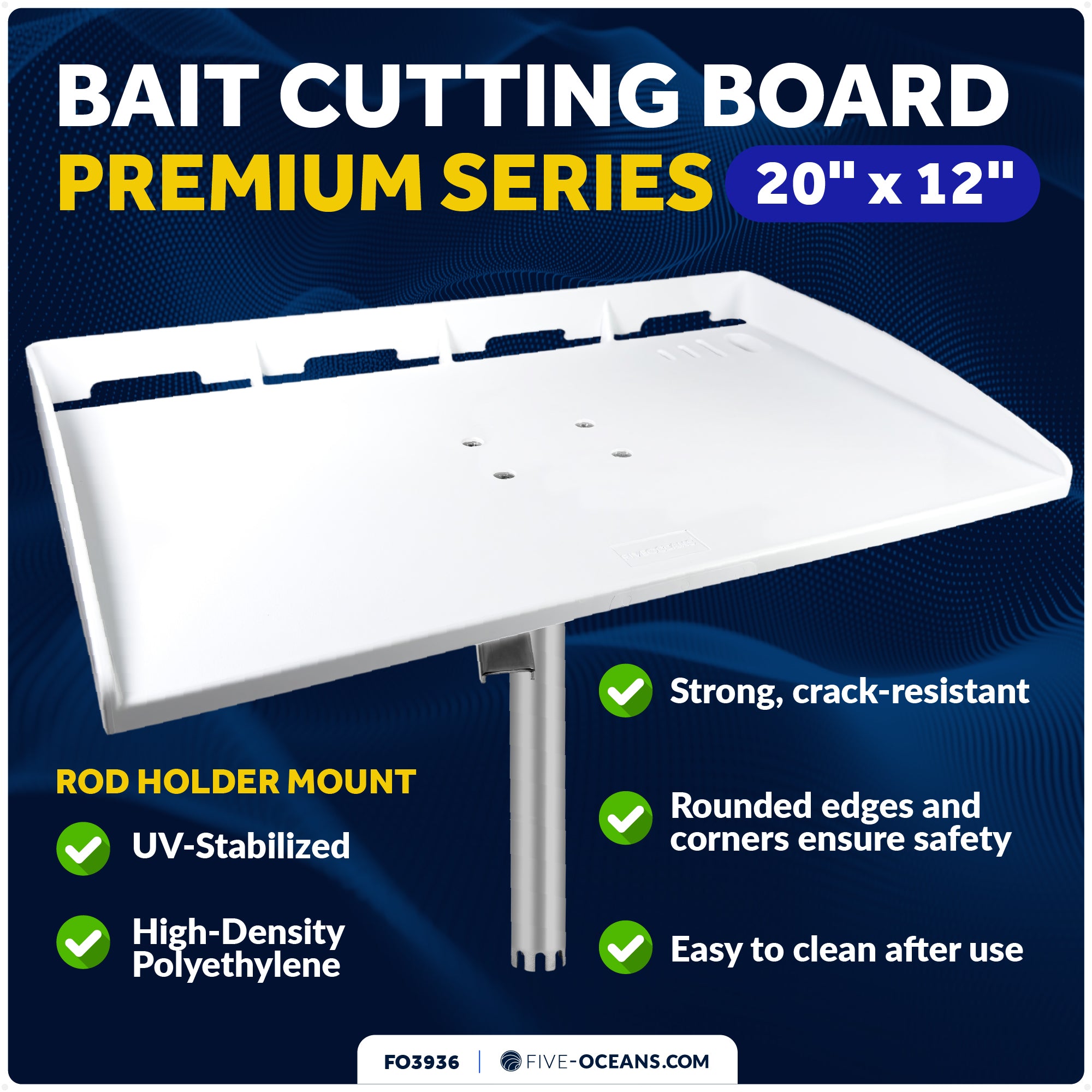 Premium Cutting Board, Fillet Table 20" x 12" - FO3936