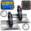 Bolt Electric Trim Tab System 12" x 9", Complete Kit BOLT129, 12V DC - FO4322 - Five Oceans