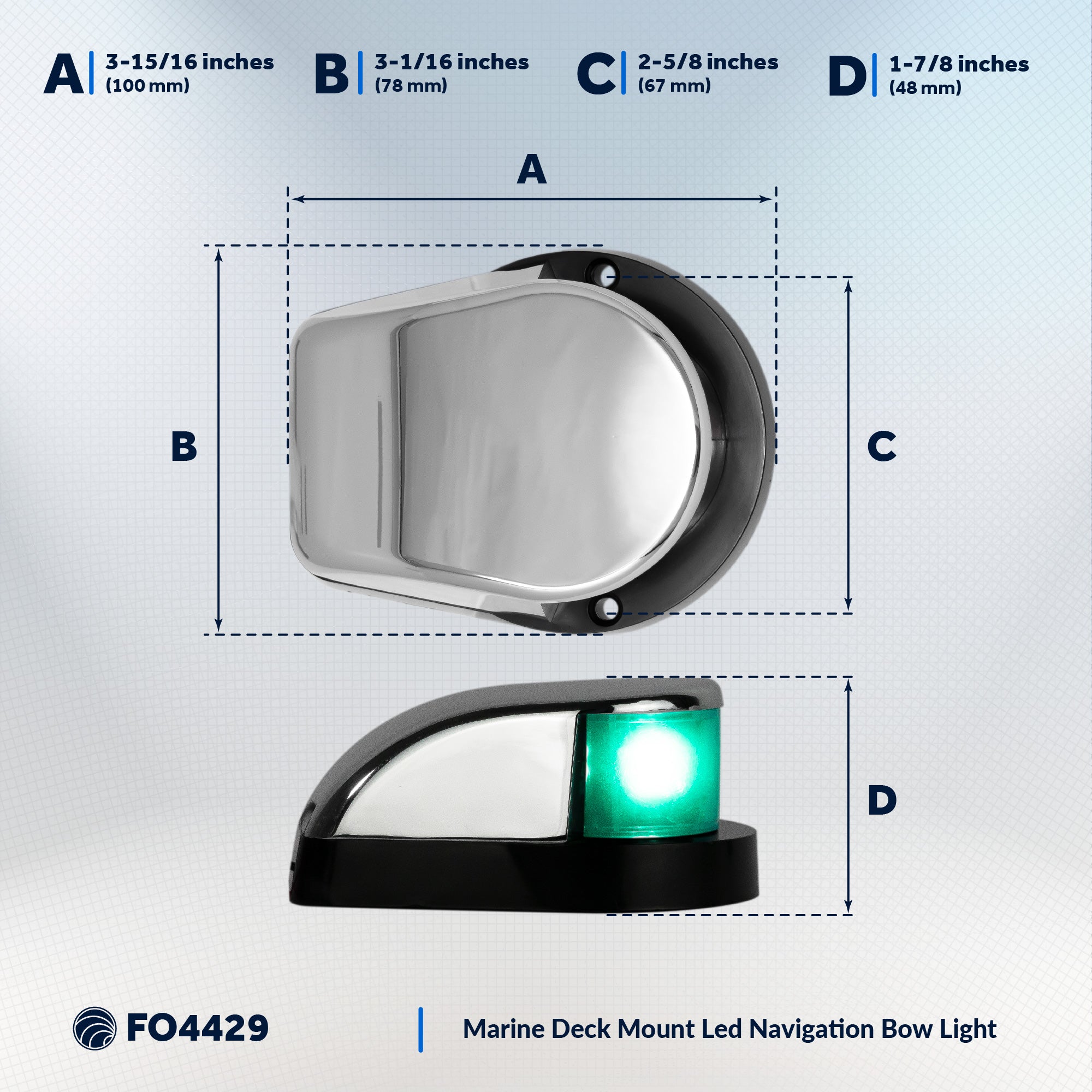 LED Bow Light, Bi-Color Light, 12 - FO4429