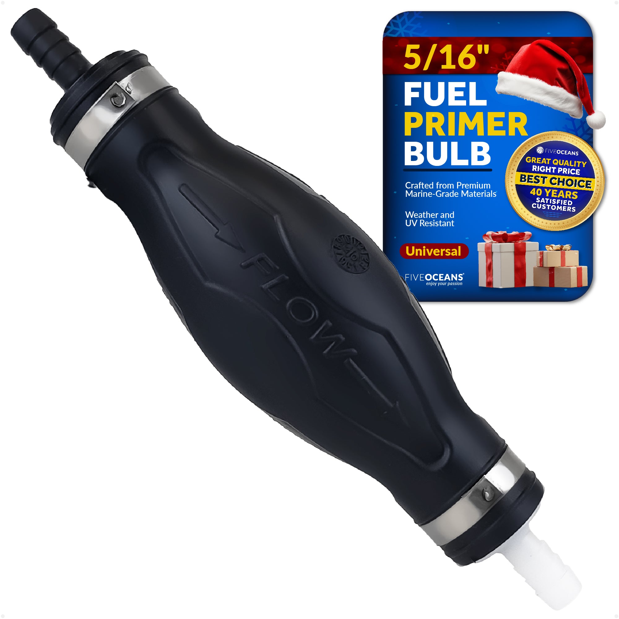 5/16" Fuel Primer Bulb, Large EPA/CARB Approved - FO4516