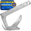 Bruce Style Claw Anchor, 2.2 Lb, Hot Dipped Galvanized - FO4552