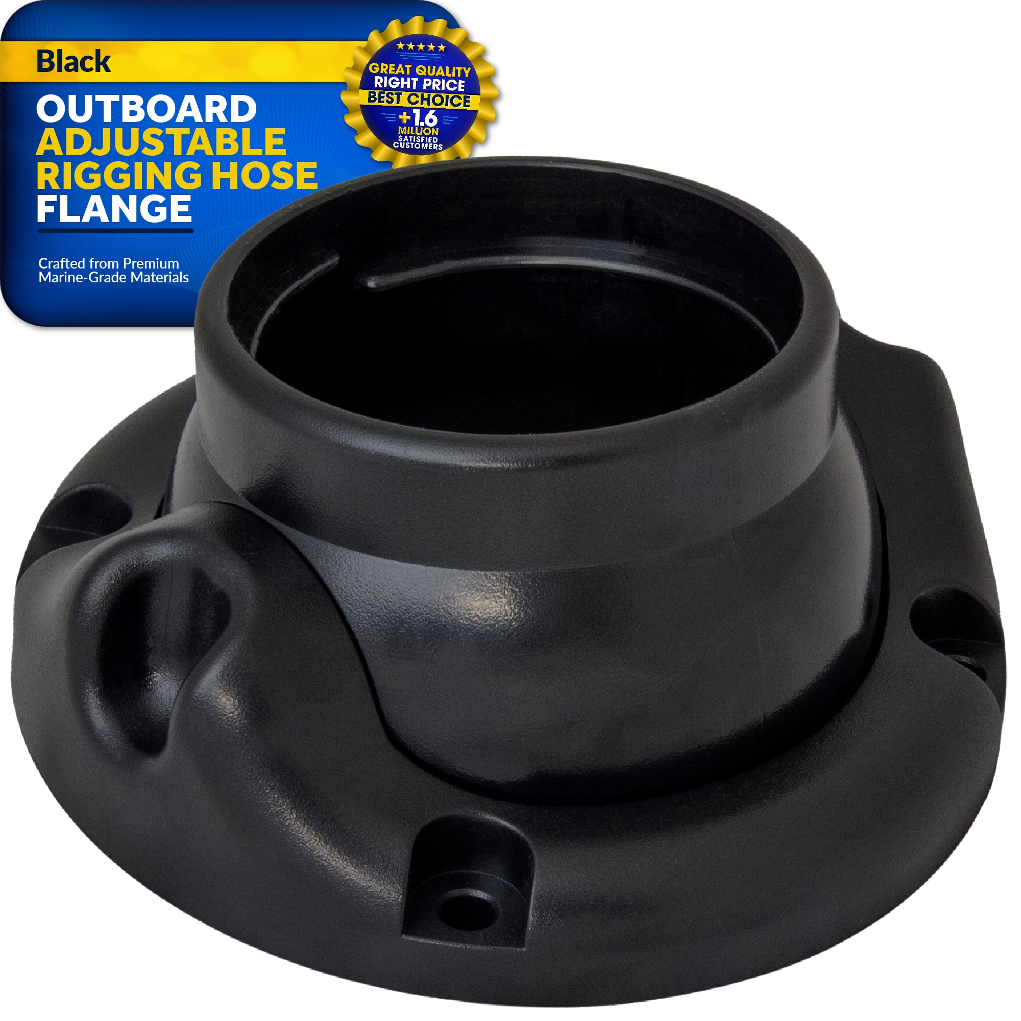 Outboard Adjustable Rigging Hose Flange for 2