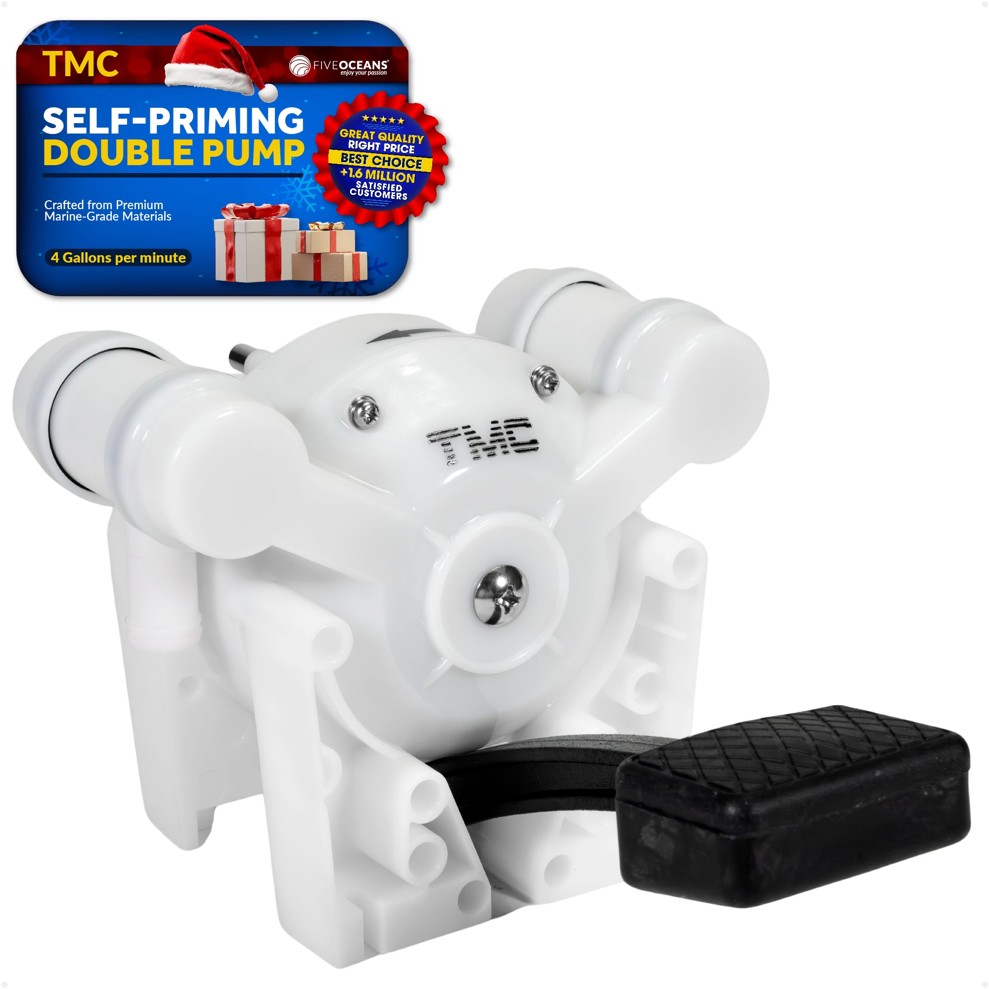 TMC Self-Priming Double Acting Diaphragm Pump - FO741