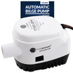 750 GPH / 2839 LPH Automatic Bilge Pump 12v, 3/4" (19mm) Interior Diameter Hose, 41" 18-Gauge Wire - FO3760 - Five Oceans